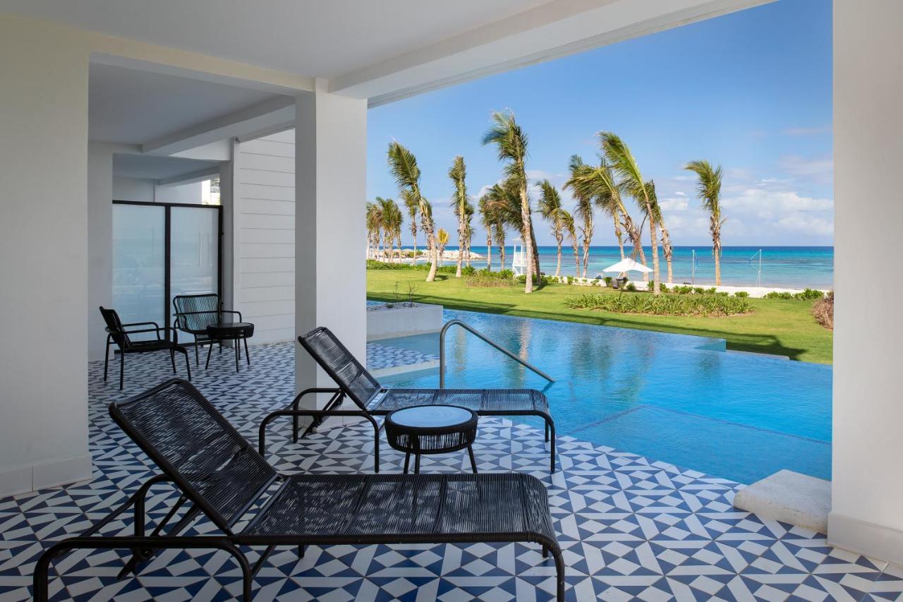 Spring Rises Ocean Eden Bay (Adults Only)酒店 外观 照片 View from a room at the Iberostar Grand Hotel Bávaro